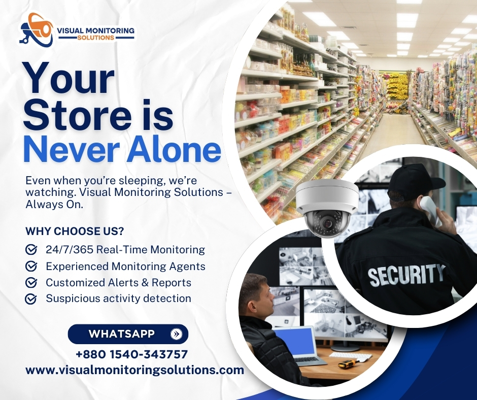 visualmonitorin's tweet image. Running a business is hard.Trusting that everything is safe when you&apos;re not around? Even harder.

👉Contact us
📞 Whatsapp : +8801540343757
📩 Email : info@visualmonitoringsolutions.com
🌐 Website : visualmonitoringsolutions.com

#CCTVMonitoring #CCTV #VirtualSecurity #virtualassistant
