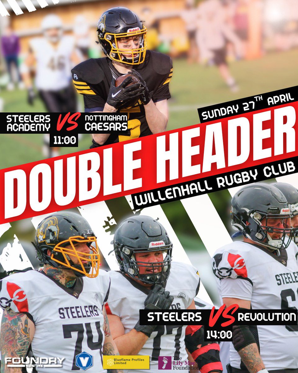 DOUBLE UP: Both our programmes are in action this weekend starting from 11am at Willenhall Rugby Club. 

Why not make a day of it?

📍 25 Bognop Road, WV11 2BA