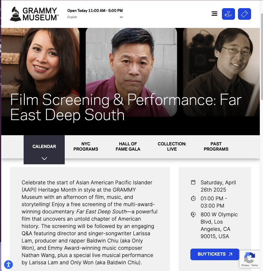 Far East Deep South tweet media