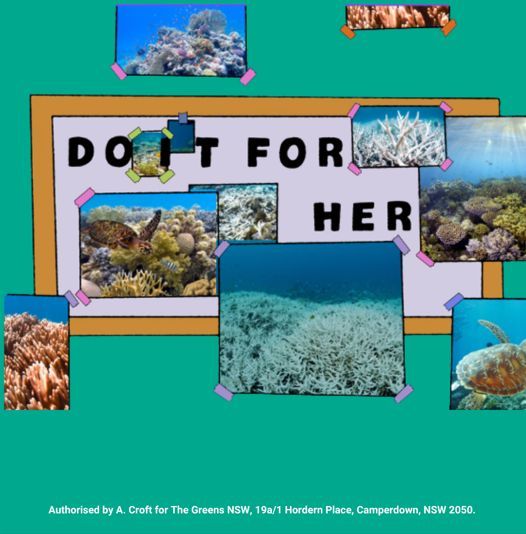 This election is our last chance to save the Great Barrier Reef. 

While Labor has approved 32+ new coal and gas projects since 2022, it is clearer than ever that we can have coal or coral - not both. 

Vote for Nature. Vote 1 Greens 💚 🪸