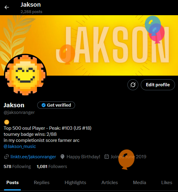 Jakson tweet media