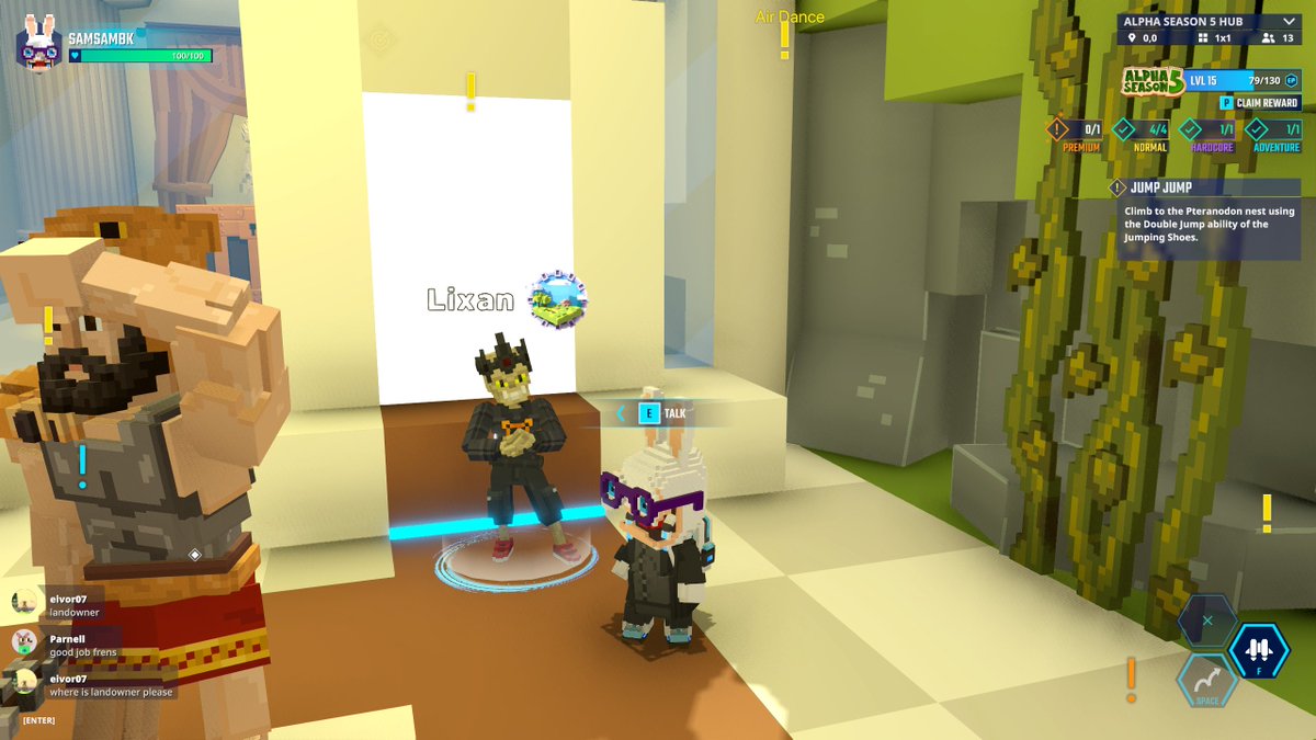 VaporSamSam's tweet photo. Spotted a LAND owner in @TheSandboxGame *Starstuck* https://t.co/XFthosQONX #AlphaSeason5 https://t.co/GJMyzJCGdT
