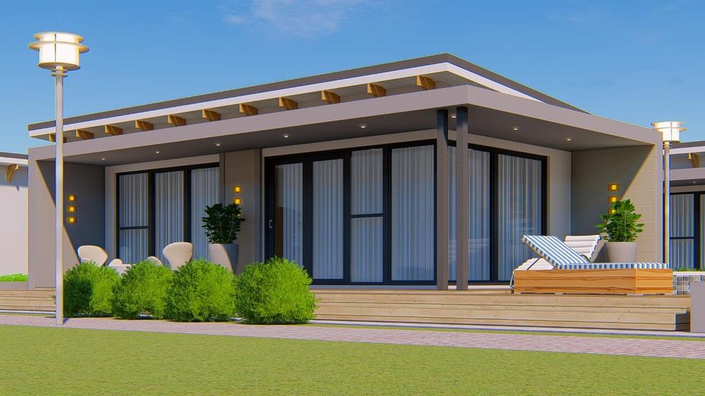 A Guest House Design
Interlace Architects 📌

For more house plan designs &amp; all construction works please contact:📲 (+266)57444084/69137866