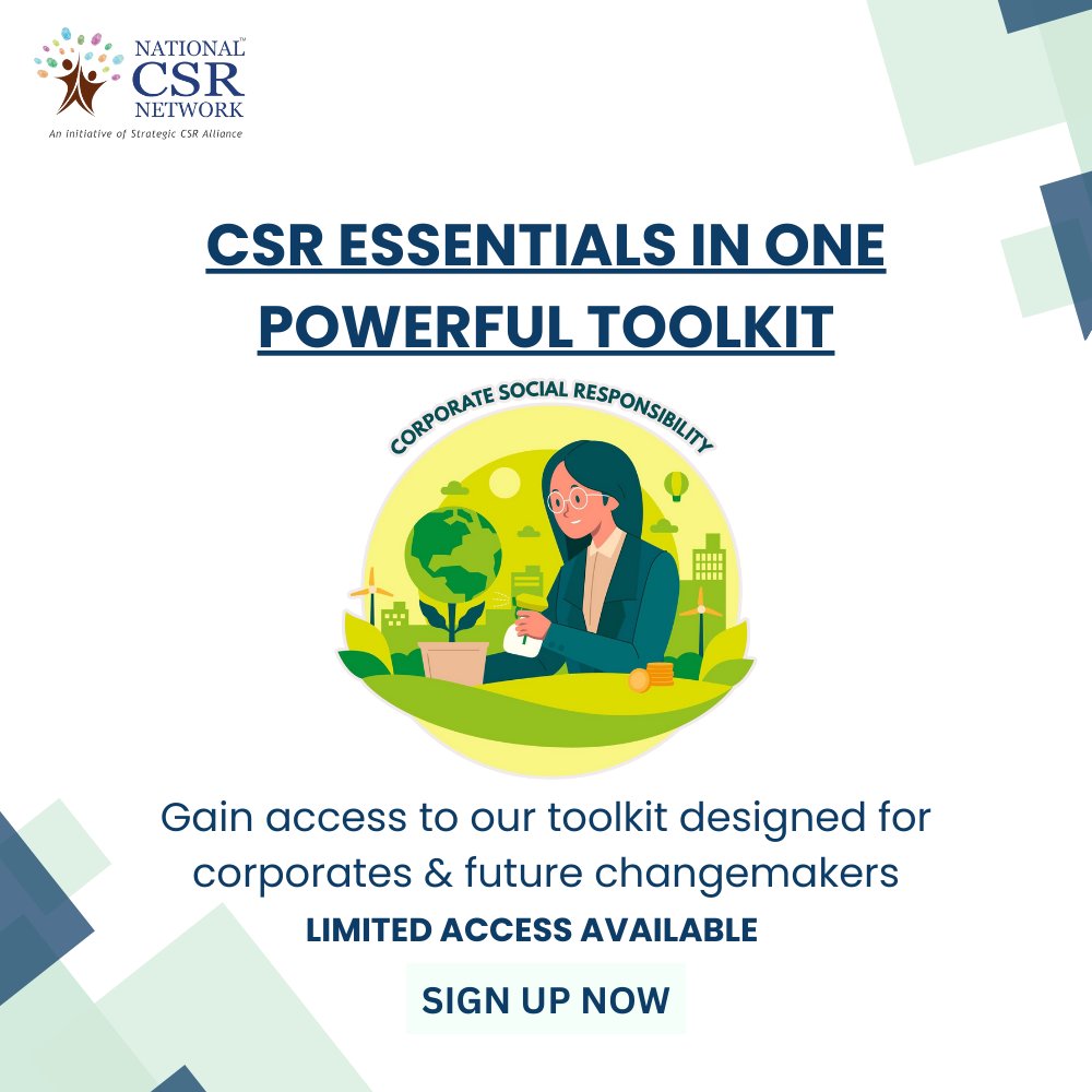 Struggling with CSR Buzzwords and Trends? 

Our CSR Toolkit makes it simple — with ready-to-use templates, real case studies, and reflection tools.
Special offer for students
🔗 bit.ly/4cFcI19

#CSRToolkit #SocialImpact #CorporateResponsibility #CapacityBuilding #ESG