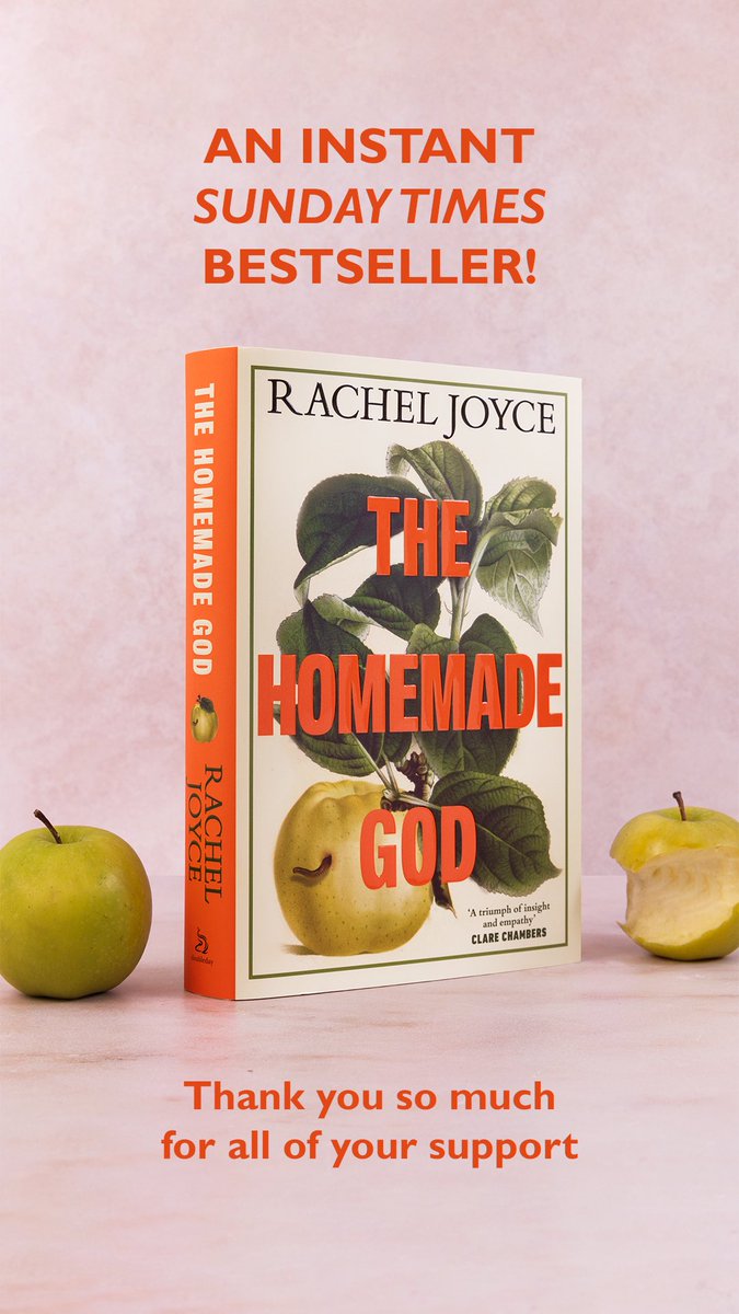 Alison Barrow (@alisonbarrow) on Twitter photo Delighted and very happy that Rachel Joyce's new novel The Homemade God is an instant Sunday Times bestseller! With thanks to all booksellers, reviewers, bloggers, readers who have supported and bought! 🍏 📕 <a href="/DoubledayUK/">Doubleday Books</a> Delighted and very happy that Rachel Joyce's new novel The Homemade God is an instant Sunday Times bestseller! With thanks to all booksellers, reviewers, bloggers, readers who have supported and bought! 🍏 📕 <a href="/DoubledayUK/">Doubleday Books</a>