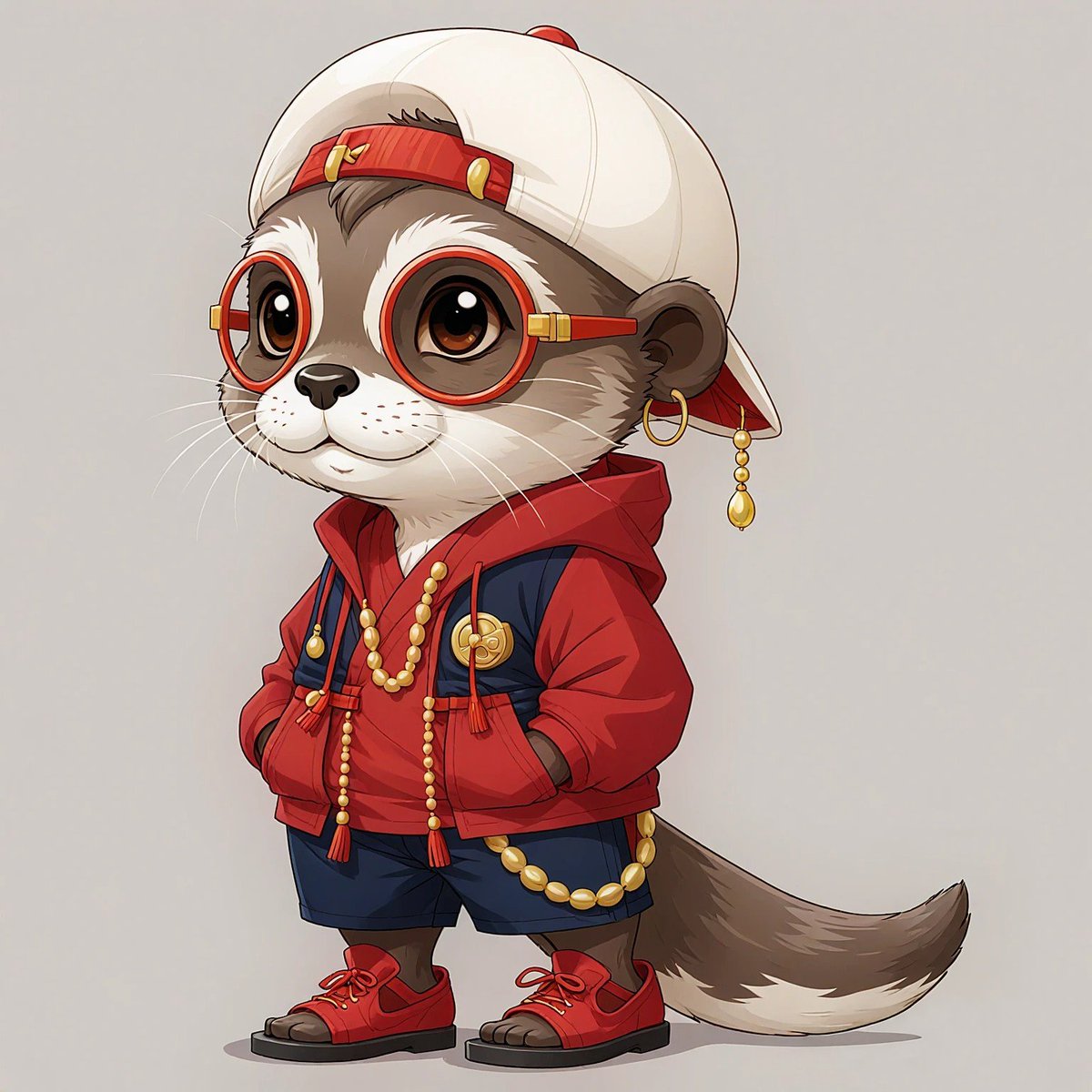 Otter_Boo's tweet photo. Crimson Bling Otter
Built different. Styled stronger.
Crimson Bling Otter’s here to flex 🟥💎
Catch the king
➡️ https://t.co/ib7pdwtlGO
#nftfashion #otterboss #luxdrip #digitalbling https://t.co/wEWyeQhe2p