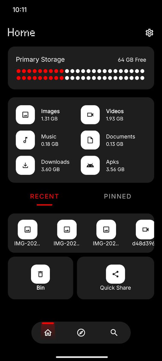Teknovist's tweet photo. Meet Noid: The clean, intuitive file manager designed for efficiency! 🚀 Effortlessly organize, search, and share files with a simple, distraction-free interface. Lightweight &amp; fast! #AndroidApps #FileManagement #SimpleUI #GetOrganized https://t.co/5VQGYkkHfX