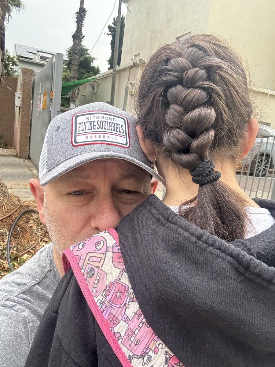 Reminding my daughter on way to school today, that when there is a siren this morning, it will be not from a rocket, but in memory of the 6 million Jews - including members of our family - who perished in the Holocaust.