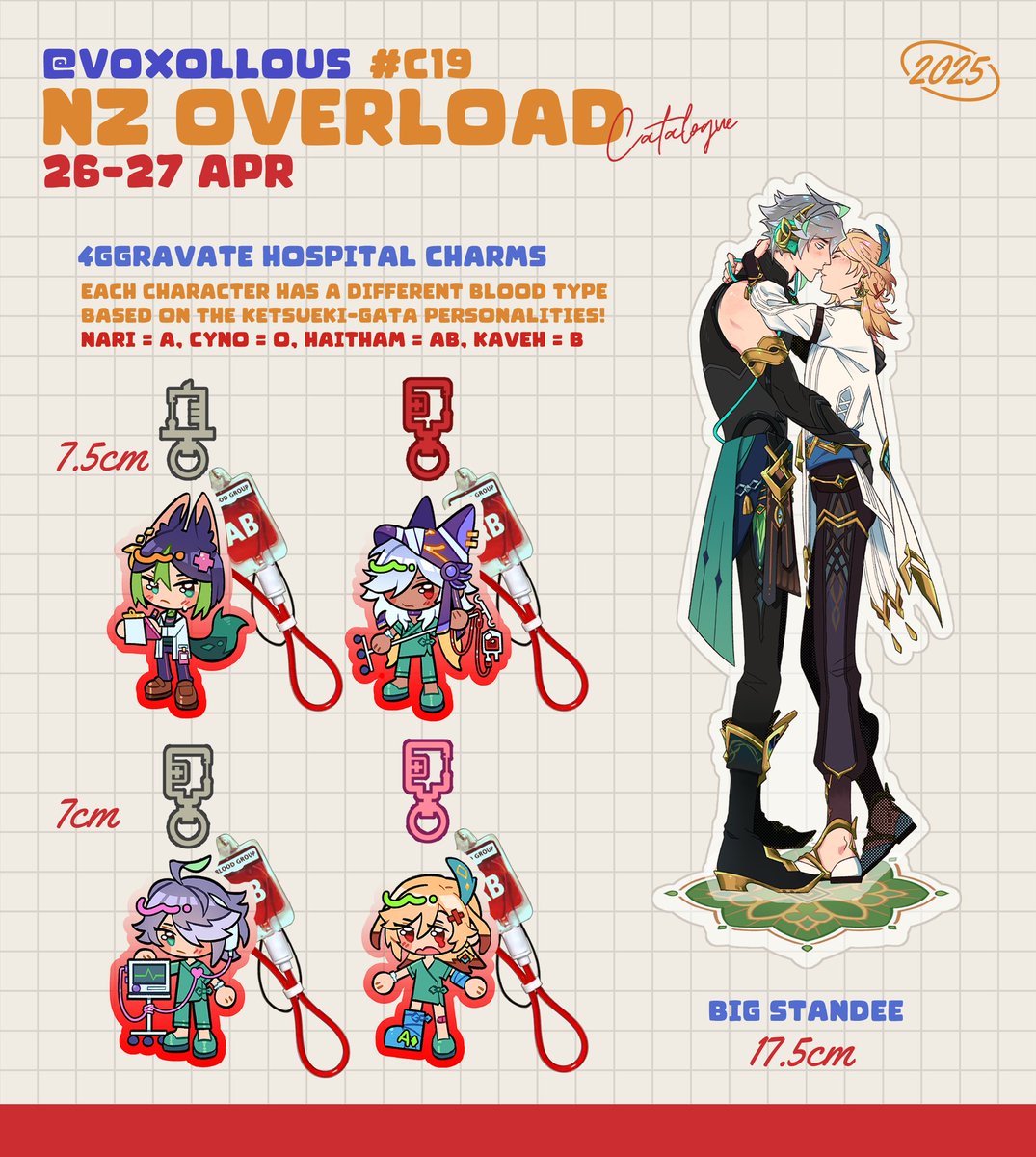 Heya!! I'll be at NZ overload this weekend for my first international convention at table C19!!
[1/2]