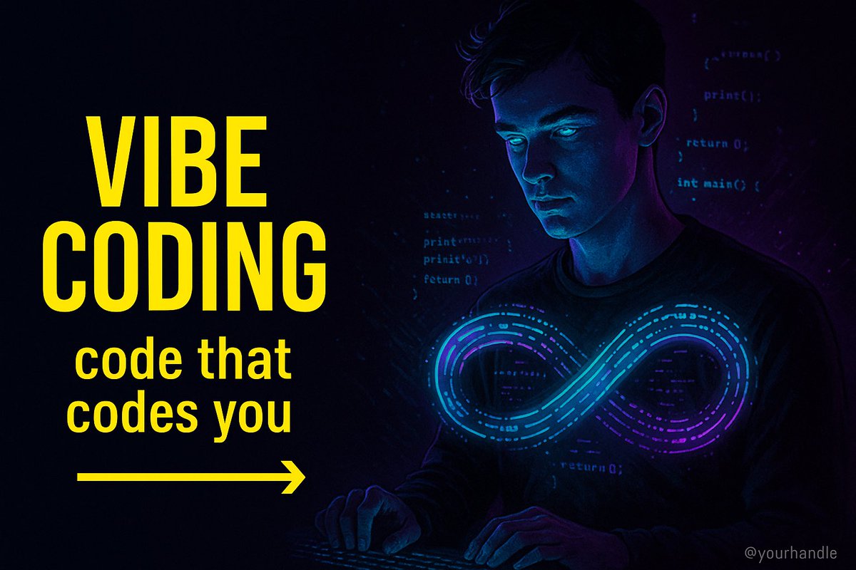 ledger_eth's tweet image. Vibe Coding = code that codes *you*. When did you last hit full flow? 🔄 #VibeCoding #DevFlow