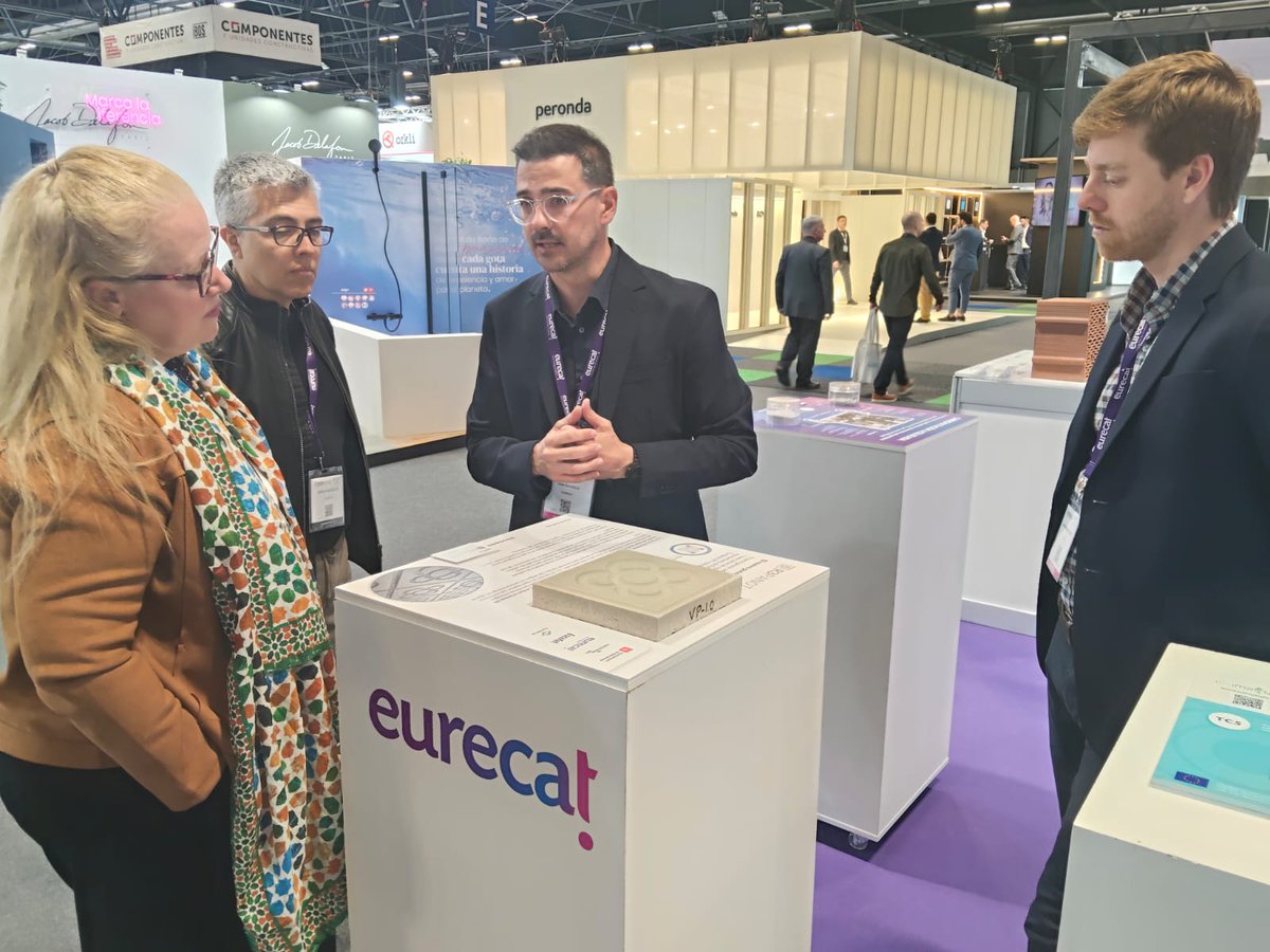 Hola Madrid 👋​ Estamos en <a href="/rebuildexpo/">REBUILD</a>, la feria especializada en construcción industrializada, digitalización y sostenibilidad y que se celebra en IFEMA del 23 al 25 de abil para presentar nuestros últimos proyectos en:

♻️ Valorización de residuos en materiales de la