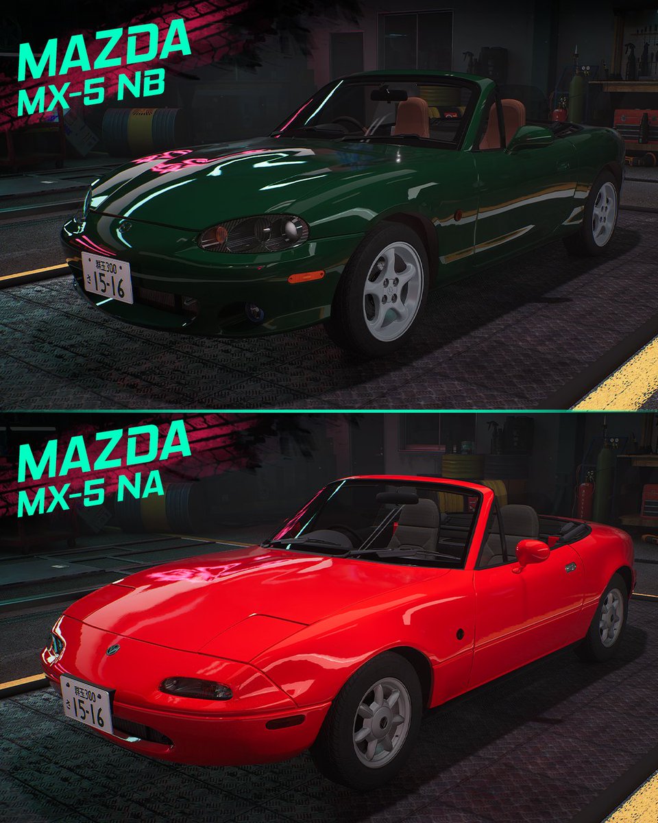Take a look at the latest Mazda models revealed to be included in JDM: Japanese Drift Master! Check out these preview beauties and get ready to uncover the full lineup of Mazda models once the game launches!

Wishlist JDM here:
store.steampowered.com/app/1153410/JD…

#JapaneseDriftMaster