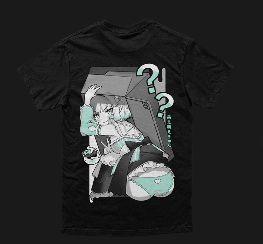 heralovesholo's tweet photo. i was gonna get the shirt but her whole ghost ass is out on the back😭😭😭 minto i cant wear this in public 😭😭😭 https://t.co/WeK8kjEWd8