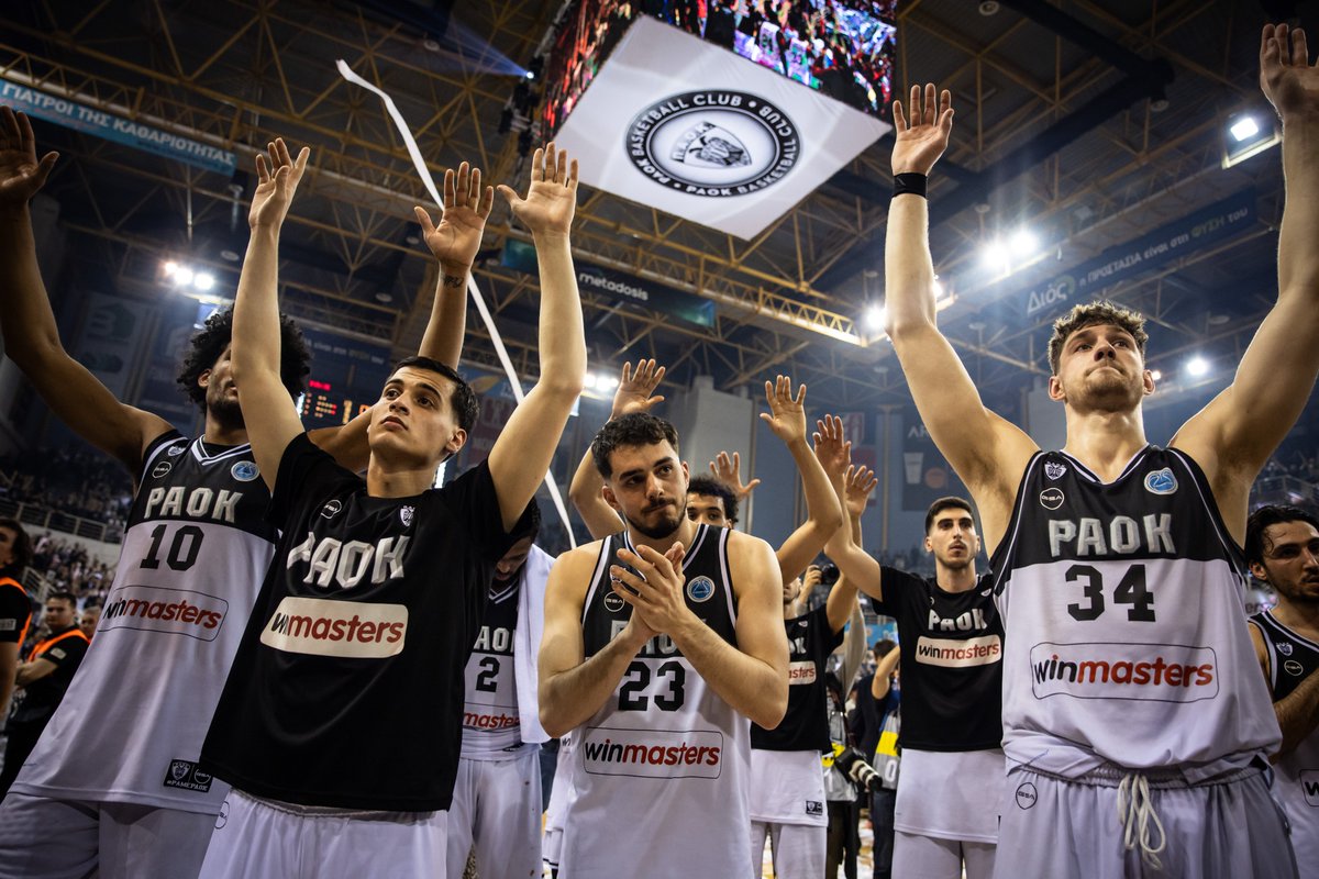 What a team. What a fanbase. ⚫️⚪️

Thank you <a href="/PAOKbasketball/">PAOK BC</a> for an incredible #FIBAEuropeCup season! 👏