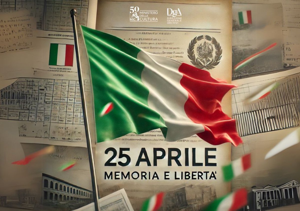 80° anniversario della Liberazione archivi.cultura.gov.it/archivio-notiz… <a href="/MiC_Italia/">Ministero della Cultura</a>