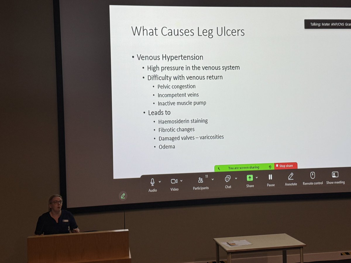 Mater ANP Group (@anpmater) on Twitter photo Paula O’Malley Plastics CNS presenting “Why don’t Giraffes get leg ulcers?” <a href="/MaterTrauma/">Mater Hospital Trauma</a> <a href="/MaterNursing/">Mater Nursing Team</a> #nurseeducation Paula O’Malley Plastics CNS presenting “Why don’t Giraffes get leg ulcers?” <a href="/MaterTrauma/">Mater Hospital Trauma</a> <a href="/MaterNursing/">Mater Nursing Team</a> #nurseeducation
