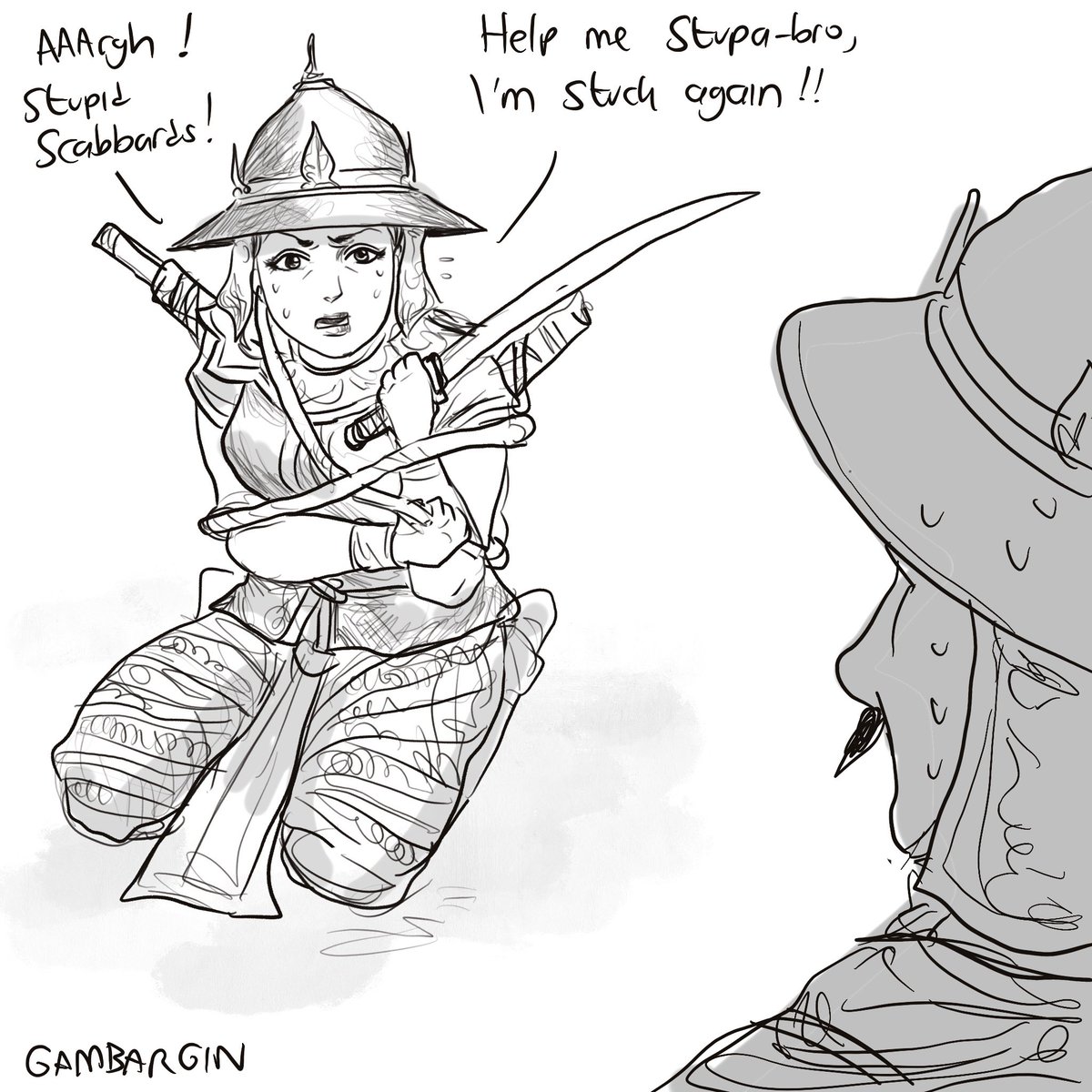 Help Me Stupa-bro, I’m Stuck!

“Wha…what are doing stupa-bro!? Don’t just stand there, help me!!” 

- Somehwere in Ayuthayya Kingdom, probably..