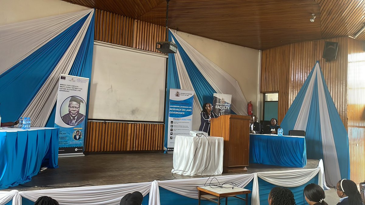 DLCI Kenya (@dlci_kenya) on Twitter photo <a href="/DLCI_Kenya/">DLCI Kenya</a> is honored to be attending the Annual Prof. H.W.O. Okoth Ogendo Distinguished Lecture on Strategic Land Governance.
The discussions focus on fostering leadership and evidence-led research in land governance, with a spotlight on gender mainstreaming.
We are engaging <a href="/DLCI_Kenya/">DLCI Kenya</a> is honored to be attending the Annual Prof. H.W.O. Okoth Ogendo Distinguished Lecture on Strategic Land Governance.
The discussions focus on fostering leadership and evidence-led research in land governance, with a spotlight on gender mainstreaming.
We are engaging