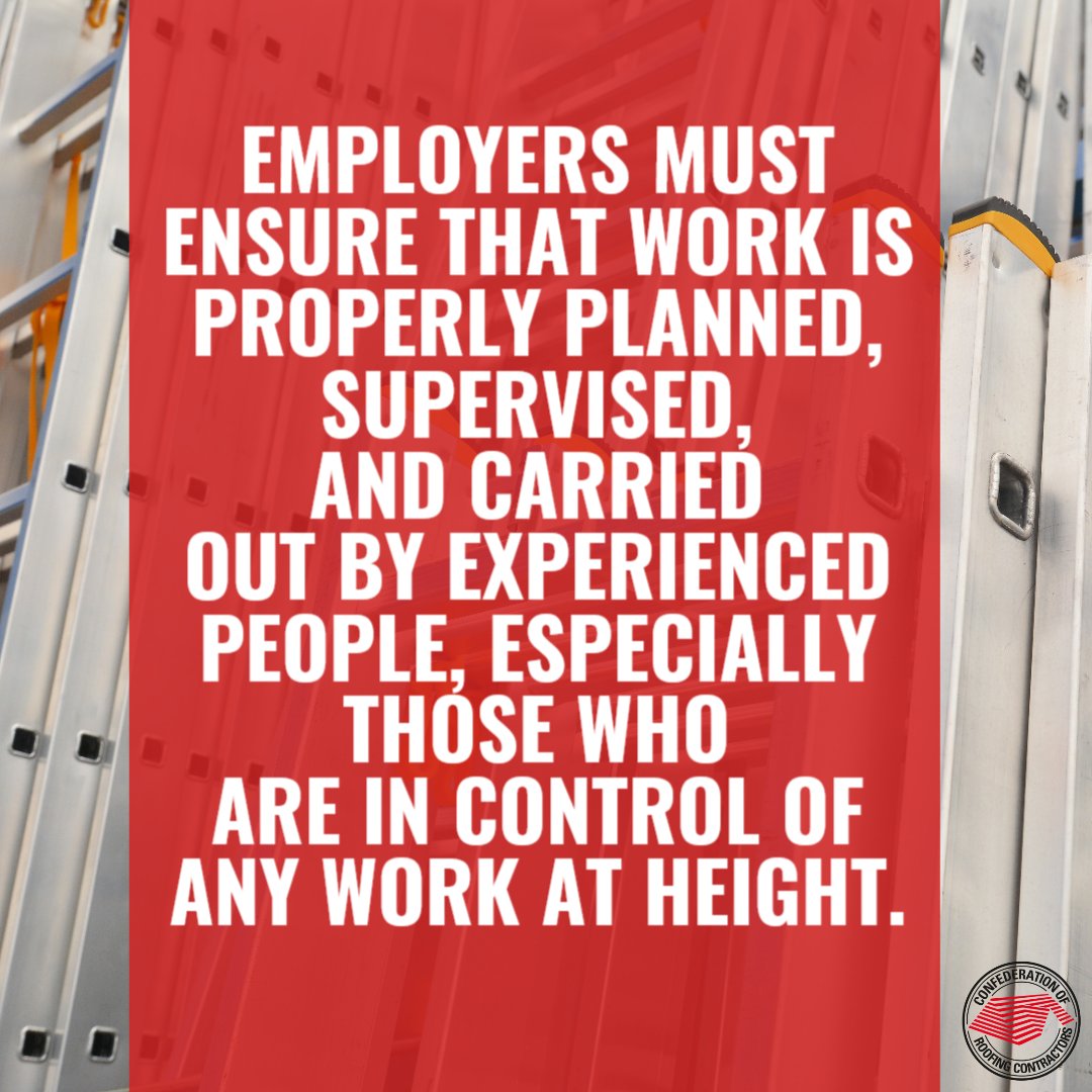 WORK AT HEIGHT – THE LAW📝
The Work at Height Regulations 2005 apply to you if you are an employer or you control work at height. This includes building owners who may contract others to work at height, or facilities managers. 

#working #workingatheight #regulations #death