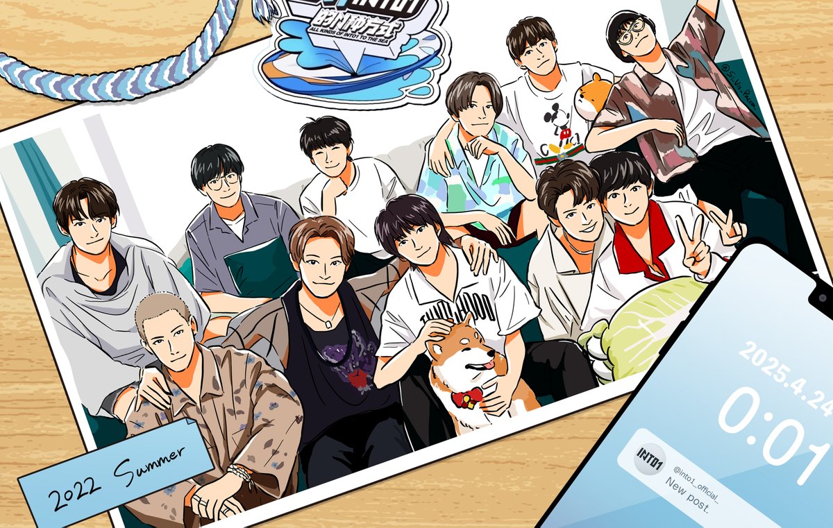 ４周年おめでとう！！！
#INTO1
#thankyou_INTO1
#INTO1_4thanniversary