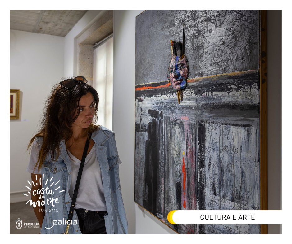 CostaMorteCMAT's tweet photo. 🎨 O MACCMO é a alma artística da Costa da Morte. Un espazo que une tradición e vangarda dende o legado de Julio Pujales 🖼️

📍 Ponteceso (A Coruña)

ℹ️ https://t.co/E48odZLLfB
#MACCMO #ArteGalego #CostaDaMorte https://t.co/ImGqWQxiCm