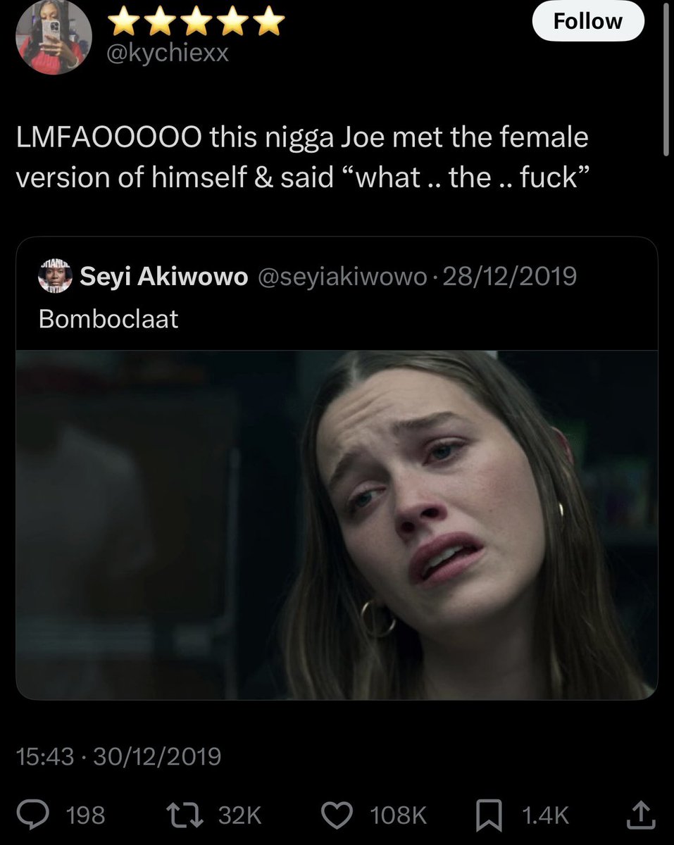 With #Youseason5 and the series coming to an end I still think about this tweet