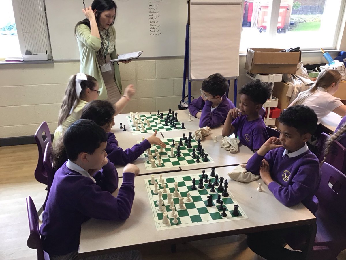 First chess lesson of the term!