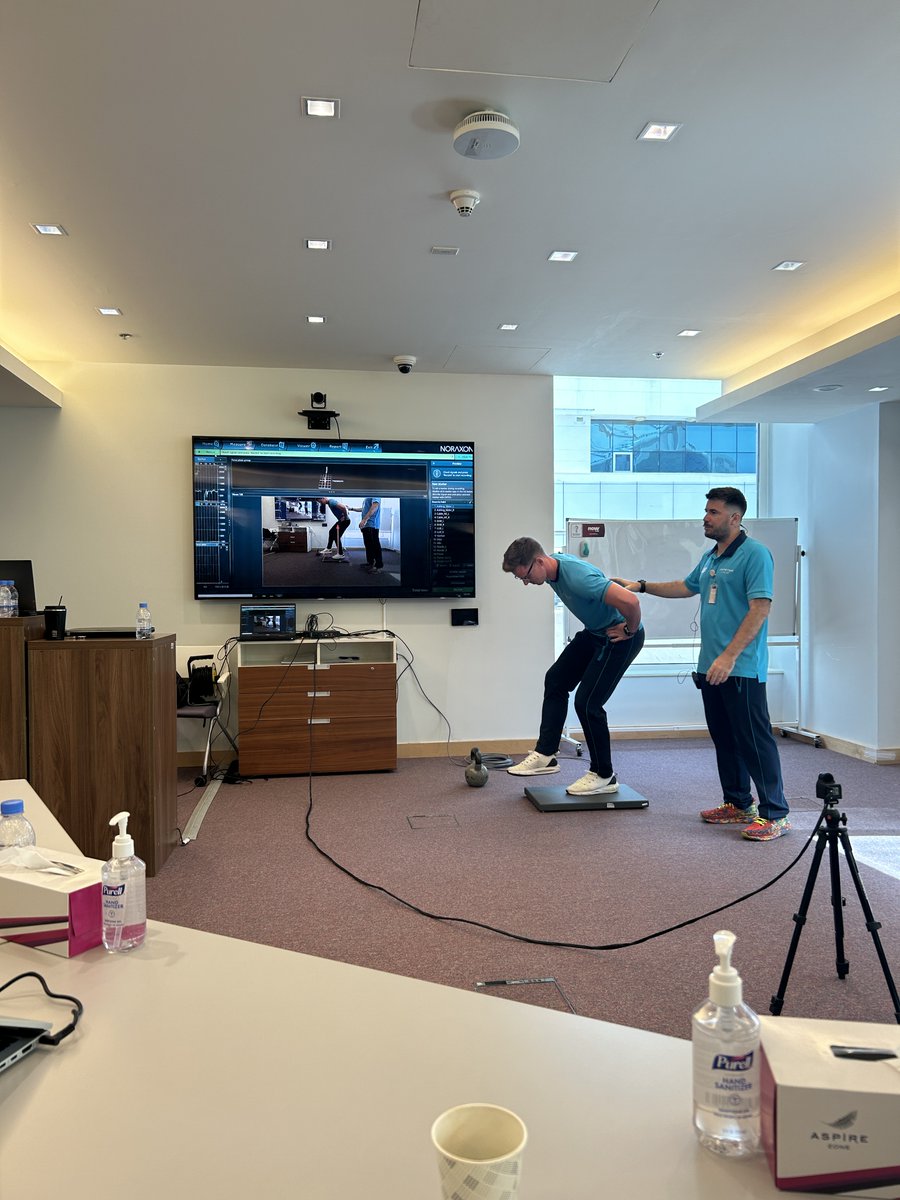 Enda King PhD (@enda_king) on Twitter photo Fantastic week of CPD and development <a href="/Aspetar/">Aspetar سبيتار</a> سبيتار
Rehab Department Research Meeting - Running after ACLR <a href="/BrendanButler4/">Brendan Butler</a> ; Early Functional Deficits after ACLR <a href="/vas_sideris/">Vasilis Sideris</a> ; Conditioning Deficits and their influence on biomechanics after ACLR <a href="/jb_marques78/">Joao B Marques</a>
ACL Team CPD - Fantastic week of CPD and development <a href="/Aspetar/">Aspetar سبيتار</a> سبيتار
Rehab Department Research Meeting - Running after ACLR <a href="/BrendanButler4/">Brendan Butler</a> ; Early Functional Deficits after ACLR <a href="/vas_sideris/">Vasilis Sideris</a> ; Conditioning Deficits and their influence on biomechanics after ACLR <a href="/jb_marques78/">Joao B Marques</a>
ACL Team CPD -
