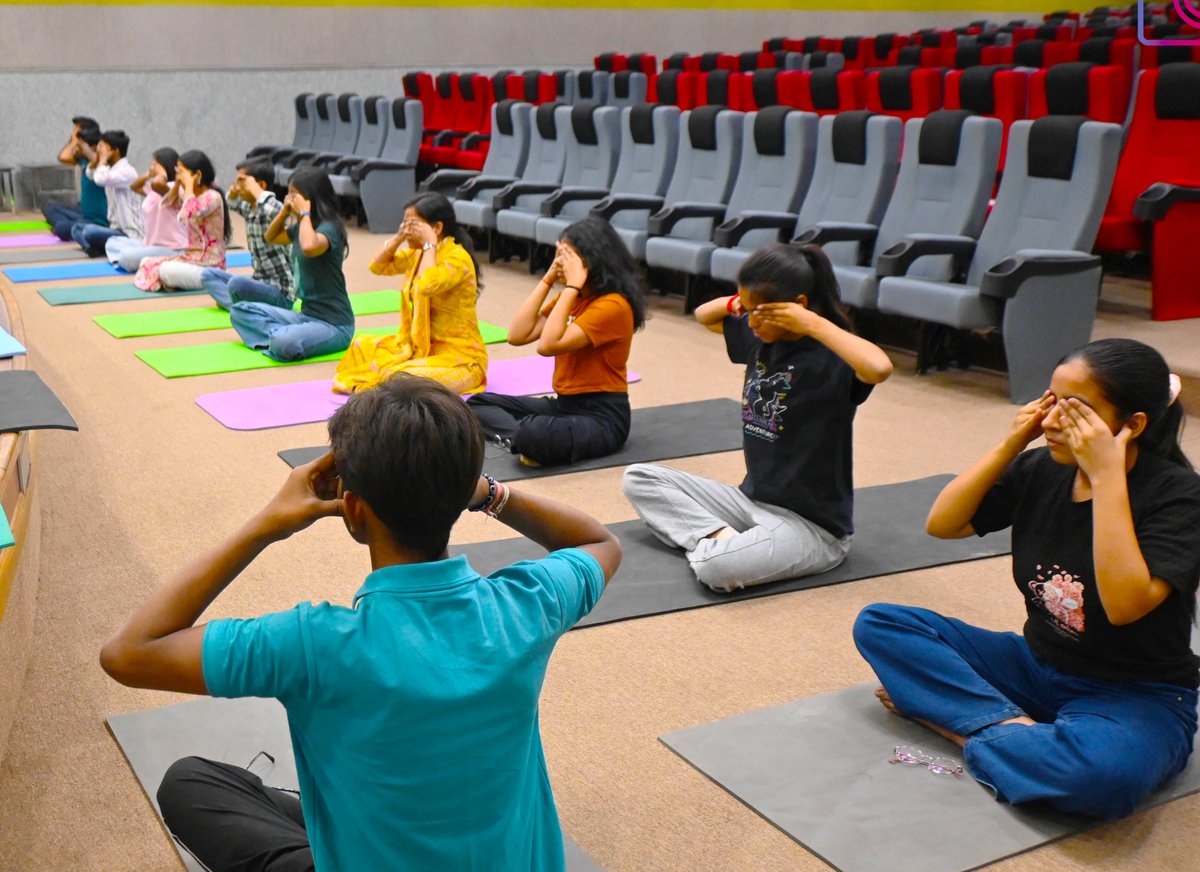 🧘‍♀️ NIT Delhi organized a serene #Yoga &amp; #Meditation session to promote inner peace &amp; well-being among students &amp; staff. 🌿🧘‍♂️
#Mindfulness #Wellness #StressRelief #NITDelhi #YogaDay #HealthyLiving 🙏
More info: facebook.com/share/p/16PHsa…

<a href="/EduMinOfIndia/">Ministry of Education</a> 
<a href="/dpradhanbjp/">Dharmendra Pradhan</a> 
<a href="/drajayksharma/">Dr Ajay K Sharma</a>