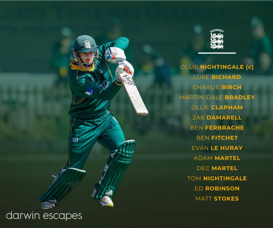 Guernsey Cricket (@guernseycricket) on Twitter photo We’ve named a 14-player squad ahead of our upcoming Academy Series against <a href="/EssexCricket/">Essex Cricket</a> Academy.
🏏 Fixtures:
📅 Friday – 50-over match
📅 Saturday – Two T20s
Come down to the <a href="/KGVGSY/">KGV Playing Fields</a> to support the Men's National Team 🇬🇬
📸 - <a href="/MartinGrayphoto/">Martin Gray</a>
#Guernsey #Cricket #GreenCaps We’ve named a 14-player squad ahead of our upcoming Academy Series against <a href="/EssexCricket/">Essex Cricket</a> Academy.
🏏 Fixtures:
📅 Friday – 50-over match
📅 Saturday – Two T20s
Come down to the <a href="/KGVGSY/">KGV Playing Fields</a> to support the Men's National Team 🇬🇬
📸 - <a href="/MartinGrayphoto/">Martin Gray</a>
#Guernsey #Cricket #GreenCaps