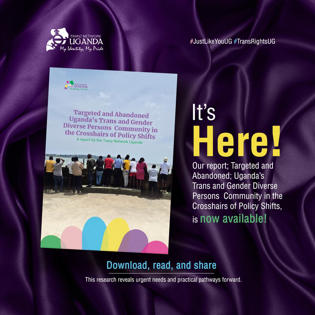 🚨 LAUNCH DAY!New report “Targeted &amp; Abandoned” Donor funding freezes +  AHA  putting  lives at risk—77.8 % of trans-serving clinics have cut services, ART &amp; PrEP gaps are widening .Read, share, ACT ➜ bit.ly/3EES1pt #JustLikeYouUG  #FundingNotFear #TransRightsAreRights