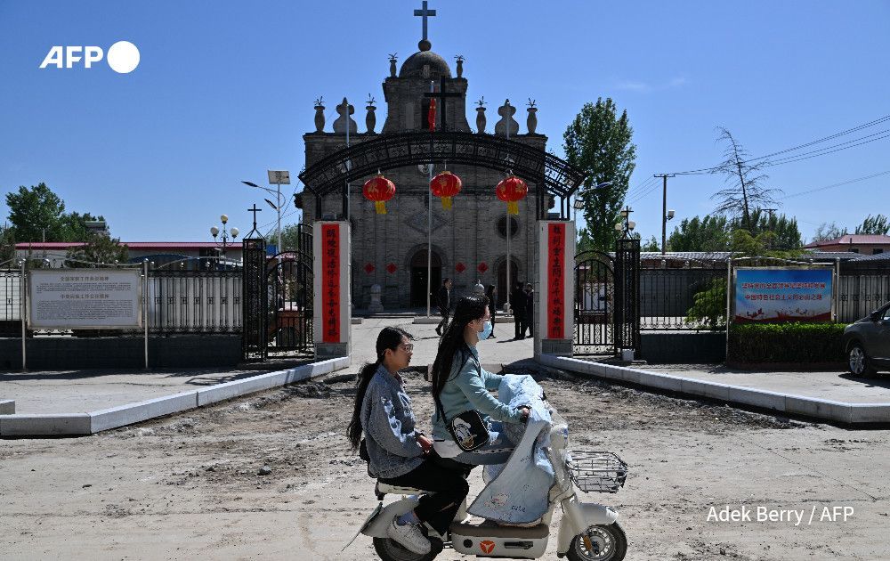 Chinese Catholics mourn Pope Francis, mull Church's future.

Under Pope Francis, China and the Vatican signed an agreement allowing both Beijing and the Holy See a say in appointing bishops in an attempt to close the schism in China's 12-million-strong Catholic community