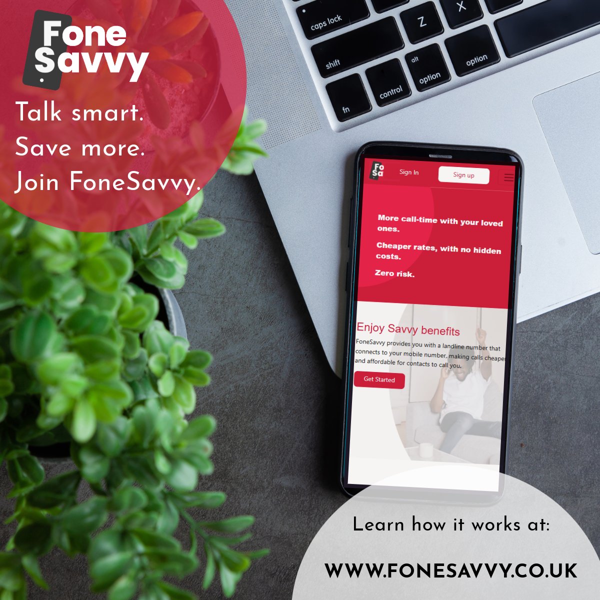 Fonesavvyuk's tweet image. 📱 Talk smart. Save more.

With FoneSavvy, get a landline number that connects to your mobile—so others can call you cheaper!

✅ No hidden fees
✅ Zero risk
✅ Easy setup

🔗 fonesavvy.co.uk

#FoneSavvy #SmartCalling #SaveOnCalls