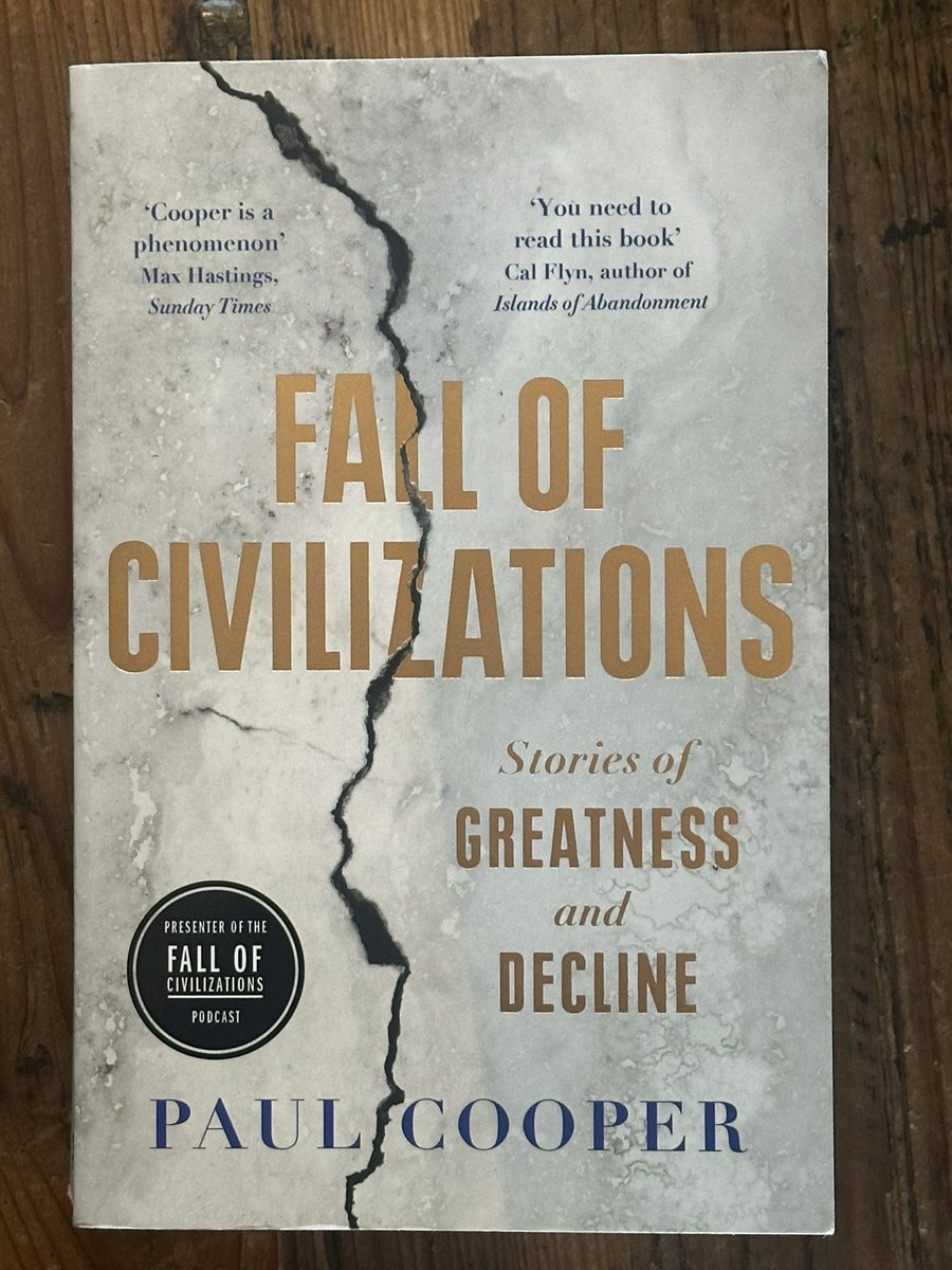 Dr Elizabeth Norton (@enortonhistory) on Twitter photo I was very kindly sent a copy of <a href="/PaulMMCooper/">Paul Cooper</a> Fall of Civilisations by <a href="/Duckbooks/">Duckworth Books</a> which was published in paperback a few weeks ago. The depth and breadth of the research for this book, which is on a global scale is phenomenal. I loved the little details of the civilisations, as I was very kindly sent a copy of <a href="/PaulMMCooper/">Paul Cooper</a> Fall of Civilisations by <a href="/Duckbooks/">Duckworth Books</a> which was published in paperback a few weeks ago. The depth and breadth of the research for this book, which is on a global scale is phenomenal. I loved the little details of the civilisations, as