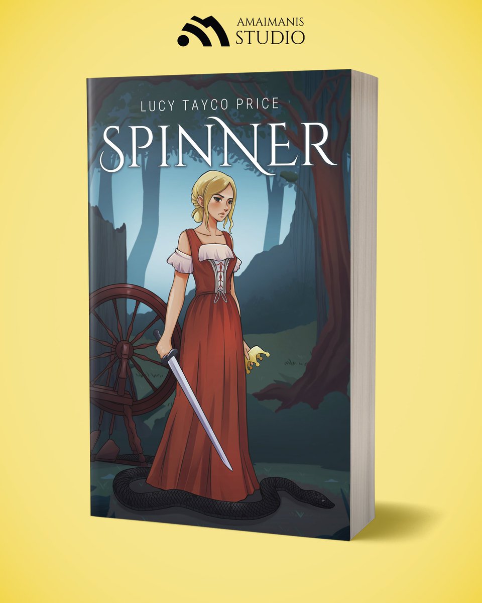 amaimanis_'s tweet photo. Cover design spotlight: Spinner by Lucy Tayco Price.
This illustration is part of my portfolio as a book cover designer.
If you're looking for an eye-catching and illustrative cover, I'm open for commissions!

#bookcover #illustrated #bookcoverdesign #coverdesign https://t.co/YG0BexJ1Za