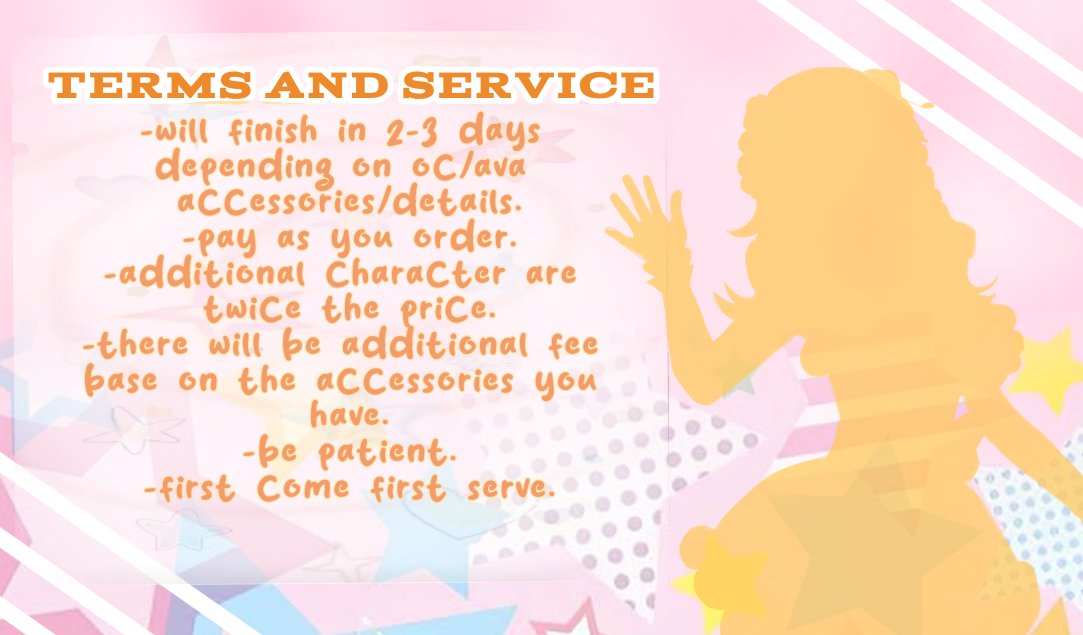 Heyaa!! This is Chai re-opening art commission starting today!!
   ☆   kindly dm to avail♡
   ☆   reposts are so much appriciated!

#artcommision #artcommunity #artistoftwitter #artmoots #RoyaleHigh #roblox #ibispaint #ROBLOX #ROYALEHIGH