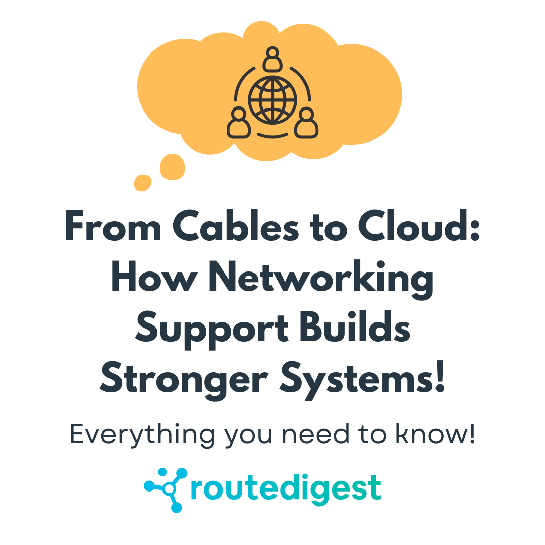 RouteDigest's tweet image. 🌐 From Cables to Cloud: How Networking Support Builds Stronger Systems! 🚀
A Networking Support Technician keeps the digital world connected.
#NetworkingSupport #ITInfrastructure #TechCareers #NetworkTechnician #CloudConnectivity #TroubleshootingSkills #ITSupport