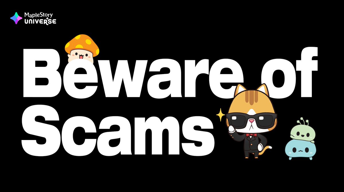 Heads up, Maplers! Fake accounts pretending to be us. Be extra cautious, and follow the real ones: <a href="/TowelHolderA/">S.Y. | MSU 🍄</a>, <a href="/domidom88/">Dominic</a>, <a href="/MSU_Boss/">MSU Boss 🍄</a>, and <a href="/nexpacetime/">Keith | MSU🍄</a>