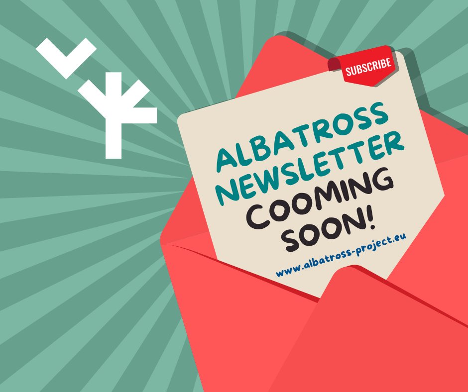 Albatross_eu (@albatross_eu) on Twitter photo 📩 The first ALBATROSS newsletter will be published soon❗
Would you like to know more about the project?
Would you like to keep up to date with research?
✍️ Subscribe before it is published to receive this and future newsletters! 👉🏻
🔗 albatross-project.eu/newsroom/newsl… <a href="/HorizonEU/">Horizon Europe 🇪🇺</a> 📩 The first ALBATROSS newsletter will be published soon❗
Would you like to know more about the project?
Would you like to keep up to date with research?
✍️ Subscribe before it is published to receive this and future newsletters! 👉🏻
🔗 albatross-project.eu/newsroom/newsl… <a href="/HorizonEU/">Horizon Europe 🇪🇺</a>