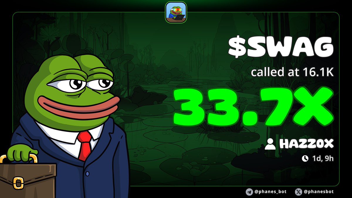 shilling relentlessly pays off, only just the beginning for mog on sol!

higher.

$swag