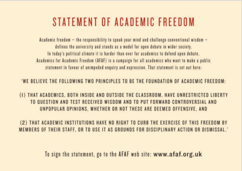 Join the AFAF network. Sign up here: afaf.org.uk/afaf-statement/