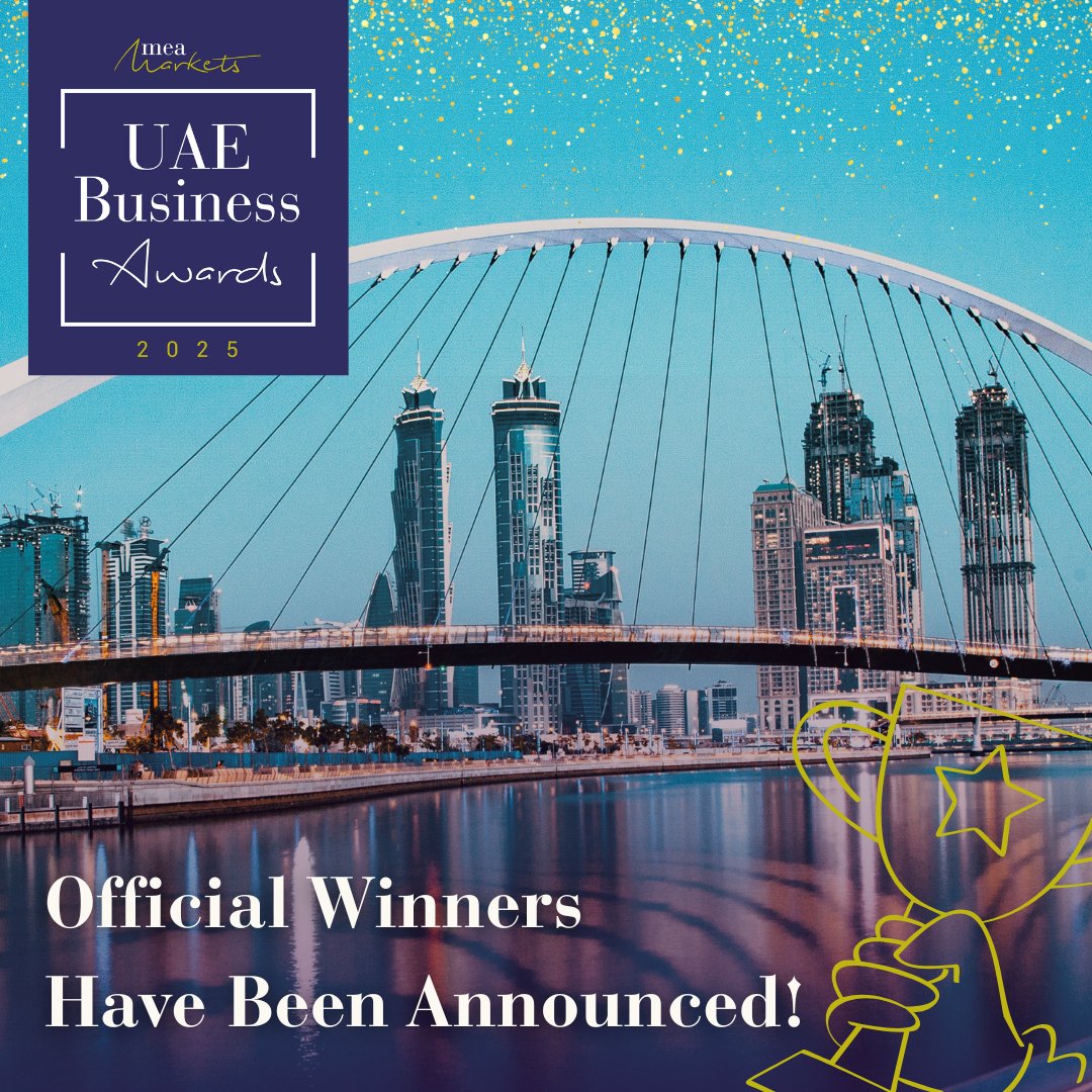 🏆 The winners of the UAE Business Awards 2025 are here! 🎉

Celebrating the best in UAE business - Congratulations to all the winners!👏 

Winners 👉 zurl.co/m4dXQ
Statement 👉 zurl.co/DJTYr
Magazine 👉 zurl.co/AiAEs

#MEAMarkets #UAE #Business