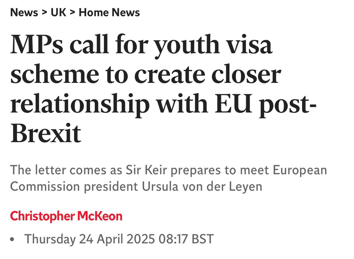 When will we stop pandering to the lies about immigration?  Labour are continuing the same scapegoating as Tories and it’s shameful.

U.K. has an ageing population who are living longer and who had less children ie we have declining birthrate. Immigration is needed and boosts the