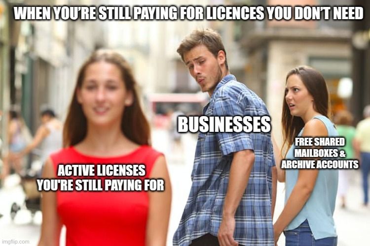CCC_IT_UK's tweet photo. 💸 Stop wasting money on unused licences.

✅ Convert ex-staff to shared mailboxes (Microsoft 365)
✅ Use an “archive” account (Google Workspace)

Simple moves = £100s saved.

Need help? Let’s chat.
What’s your best IT cost-saving tip?

#SMEs #ITsupport #cccmakingITgreatagain https://t.co/YtnvCI65As