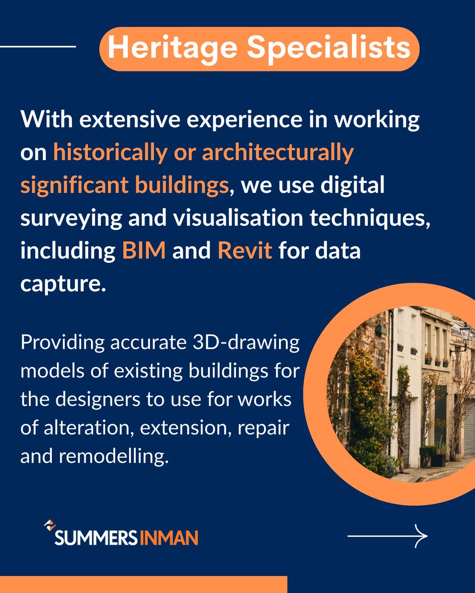 #SummersInman delivering expert #BuildingSurveying across the UK. Our tailored services include #ConditionSurveys #HSAudits #AcquisitionSurveys #LandlordTenantAdvice #MoveManagement #BuildingMaintenance bit.ly/2WRZqvW
#BIM #HistoricBuildings #Construction