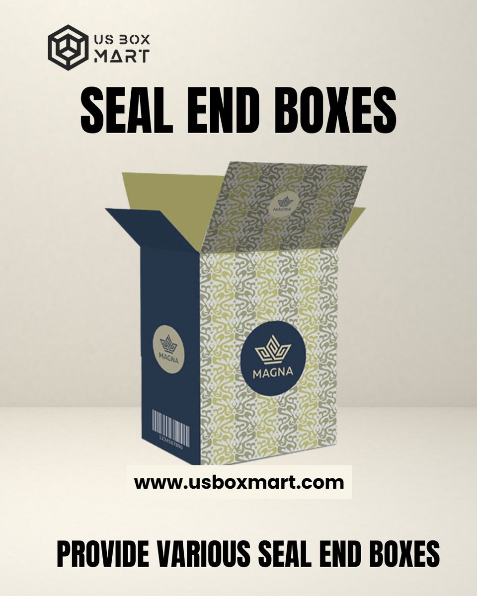 USBOXMART's tweet image. Our Seal End Boxes are built for strength and efficiency, making them ideal for automated packing lines and secure product delivery.
Shop now at usboxmart.com
#SealEndBoxes #PackagingSolutions #USBoxMart #SecurePackaging #ProductProtection