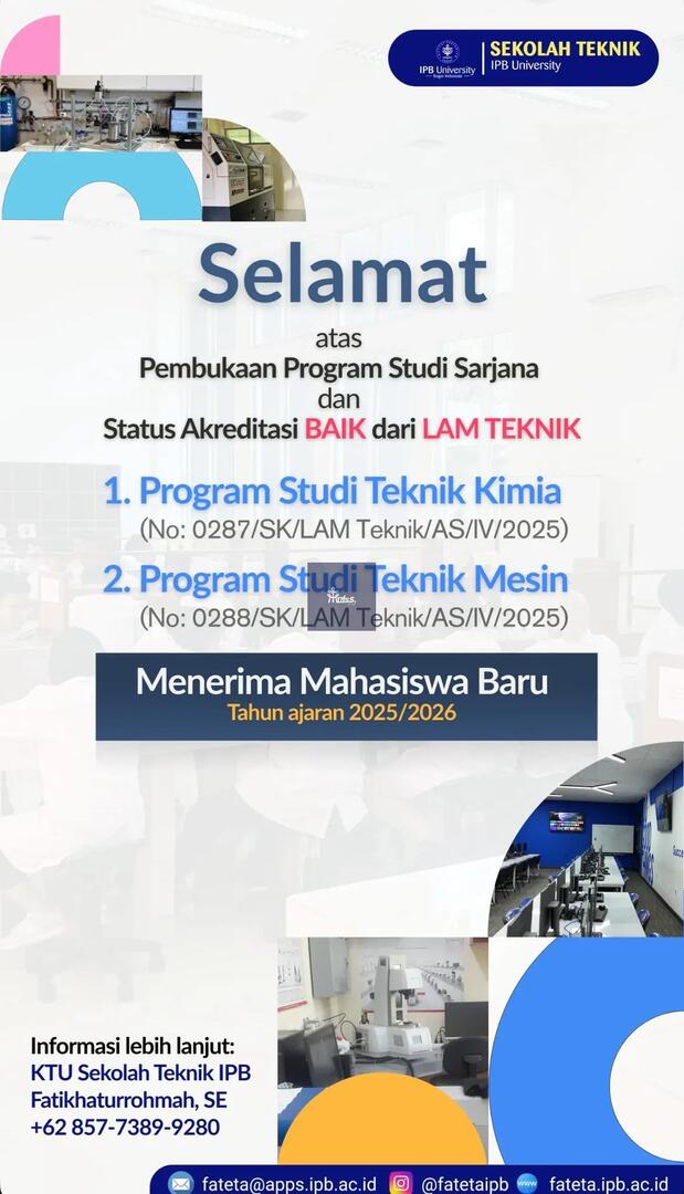 ipb_menfess's tweet image. punten udah official ni prodi baru