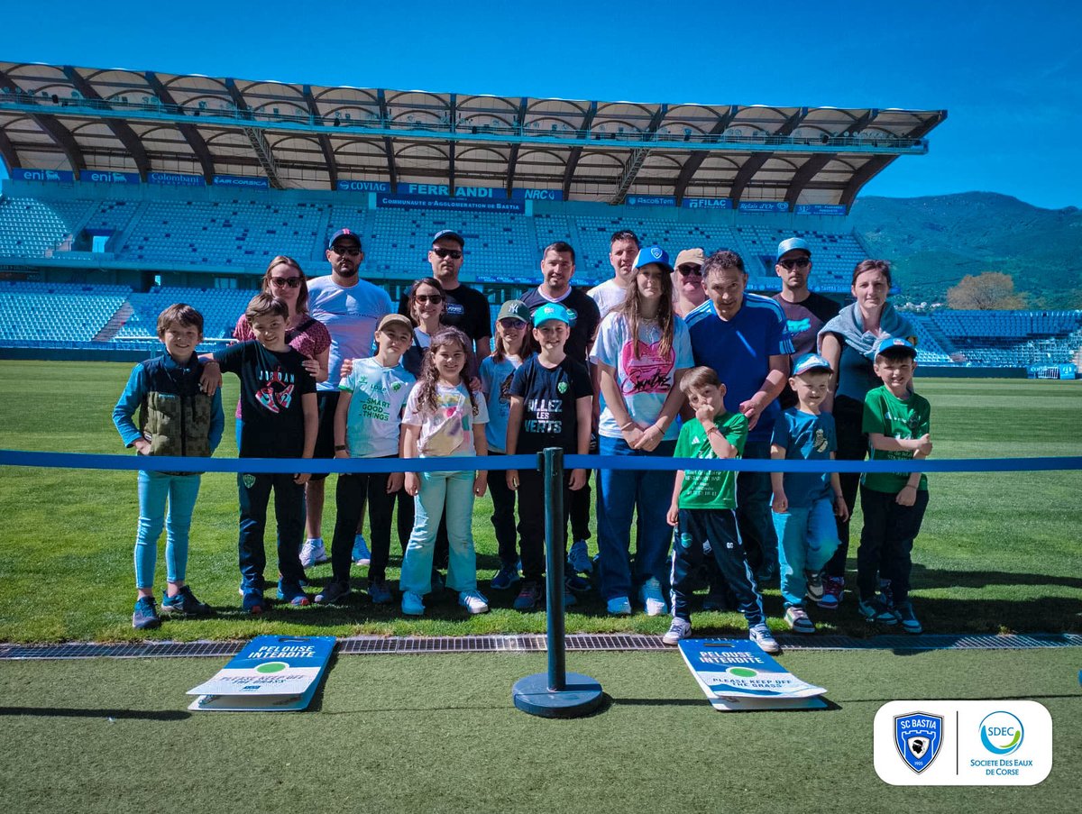 📅 Cette semaine, plus de 80 personnes du club du Groupement Jeunes Loire Mézenc, près du Puy, ont été accueillies par le club 💙

Au programme :
🏟️ Visite complète du stade Armand-Cesari et de nos installations
🛍️ Passage à la boutique officielle
⚽ Opposition amicale face à un