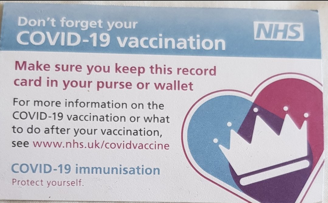 towards_balance's tweet image. Memories from this day 2022..
#CovidVaccination card