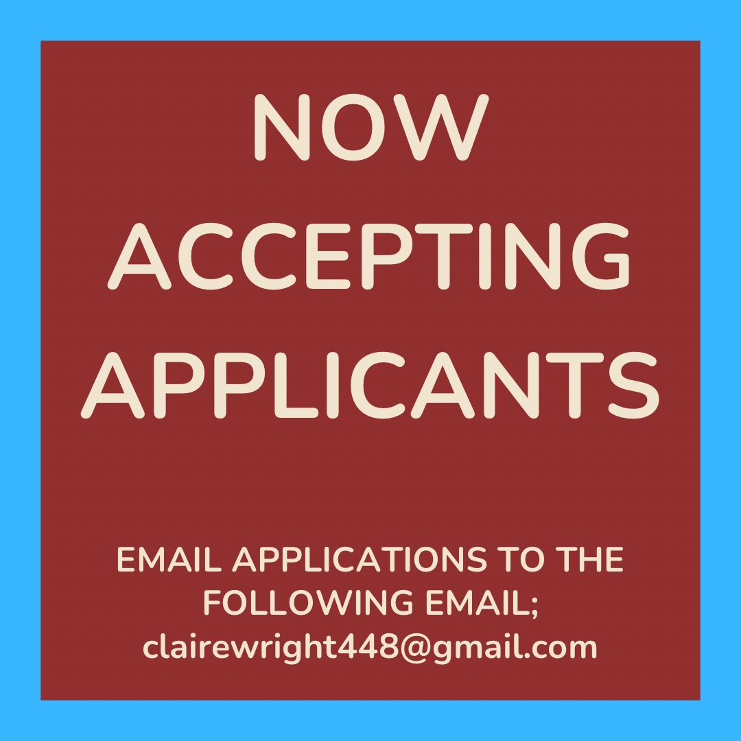 📋| 𝑪𝑳𝑼𝑩 𝑺𝑻𝑨𝑻𝑬𝑴𝑬𝑵𝑻
Following extensive talks we are now in a position to accept applicants for the role of First Team Manager. 

All interested applicants should send their CV to the following address: clairewright448@gmail.com and should do so by THURSDAY 01 MAY.